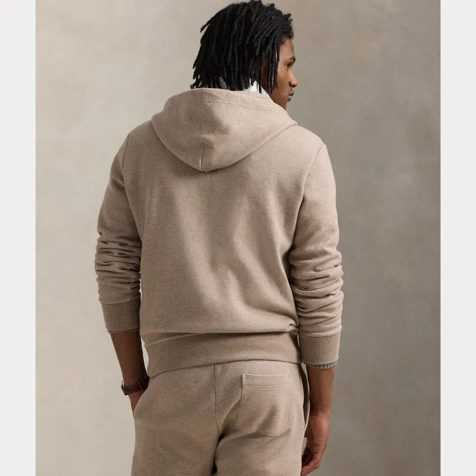 miesten huppari, DOUBLE KNIT FULL ZIP HOODIE>Polo Ralph Lauren Online