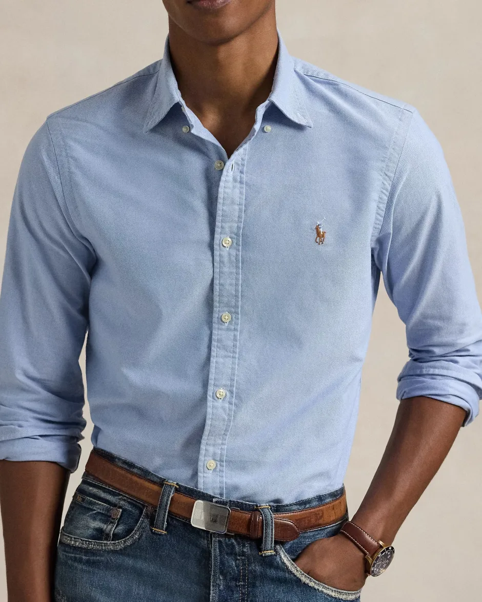 Miesten Kauluspaita, SLIM OXFORD NOS>Polo Ralph Lauren New