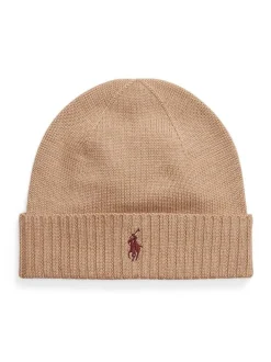 Miesten Pipo, SIGNATURE PONY WOOL BEANIE>Polo Ralph Lauren Outlet