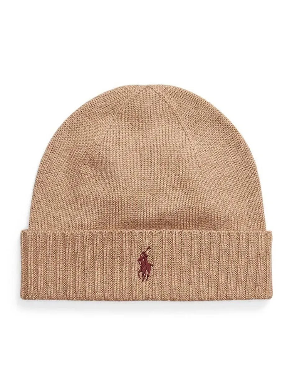 Miesten Pipo, SIGNATURE PONY WOOL BEANIE>Polo Ralph Lauren Outlet