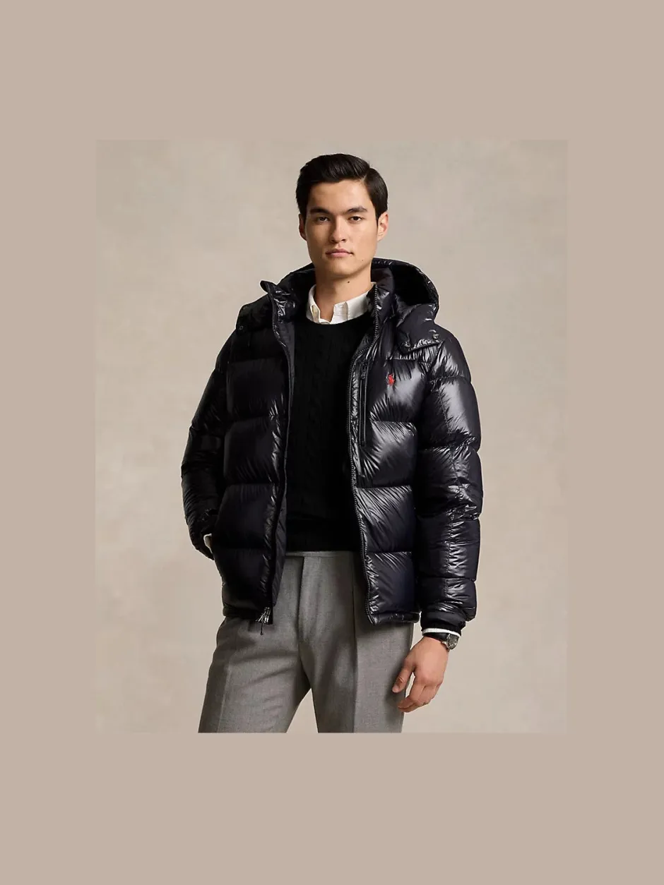 Miesten Untuvatakki, THE GORHAM GLOSSED DOWN JACKET>Polo Ralph Lauren Clearance