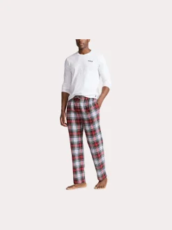 Miesten Pyjamasetti, LS PJ SET LOUNGE SEASONAL>Polo Ralph Lauren Clearance