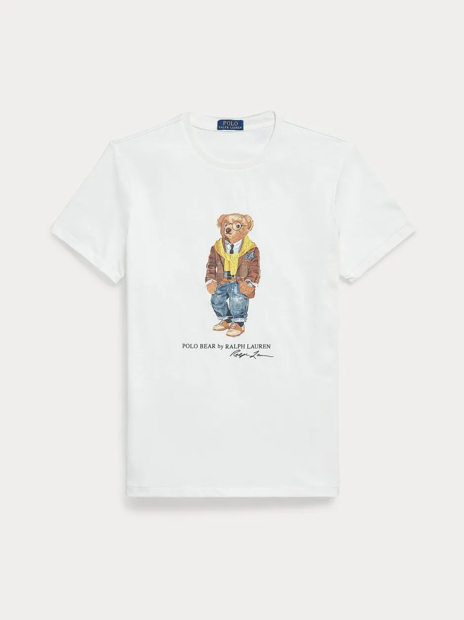 miesten t-paita Short Sleeve Polo Bear t-shirt,>Polo Ralph Lauren Clearance