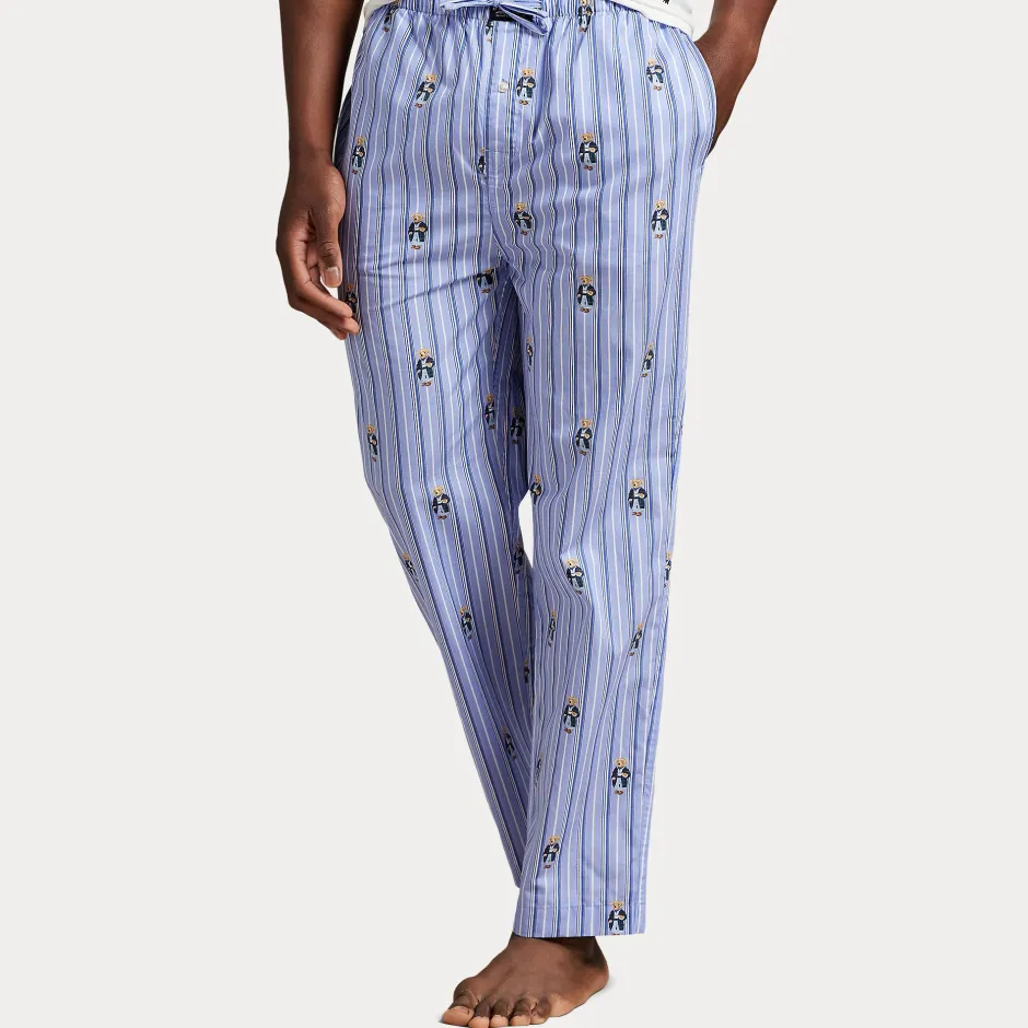 miesten pyjamahousut K PJ Pant Sleep Bottom,>Polo Ralph Lauren Clearance