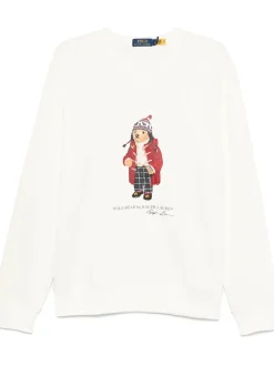 Miesten Collegepaita, POLO BEAR FLEECE SWEATSHIRT><noscript><img width=