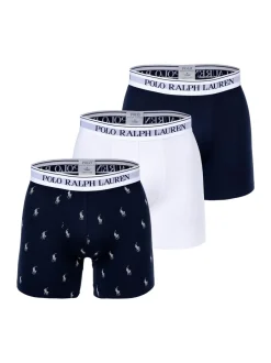 Miesten Bokserit, BOXER BRIEF 3-PACK AOP>Polo Ralph Lauren Outlet