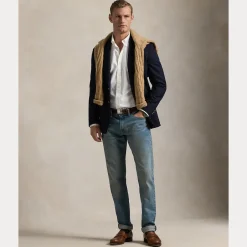 miesten farkut, PARKSIDE TAPERED FIT DIXON Sininen, Indigo>Polo Ralph Lauren Clearance