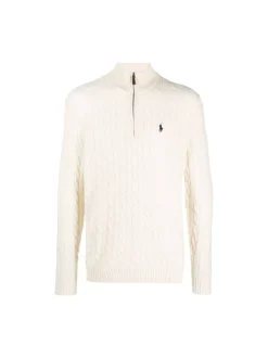Miesten Neulepusero, CABLE-KNIT WOOL-CASHMERE SWEATER>Polo Ralph Lauren Discount