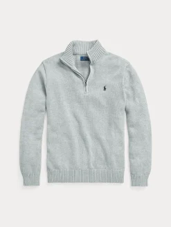 miesten neulepaita Cotton Hlaf Zip Pullover,>Polo Ralph Lauren Best