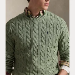 miesten neulepaita Cotton Cable LS Drive Pullover,><noscript><img width=