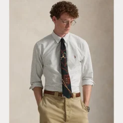 miesten kauluspaita Long Sleeve Sport Shirt,>Polo Ralph Lauren Clearance