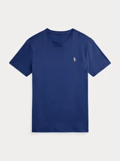 miesten t-paita, SHORT SLEEVE-T-SHIRT Sininen, Indigo>Polo Ralph Lauren Sale