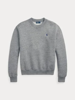 naisten collegepaita Fleece Crewneck, rattu>Polo Ralph Lauren Sale
