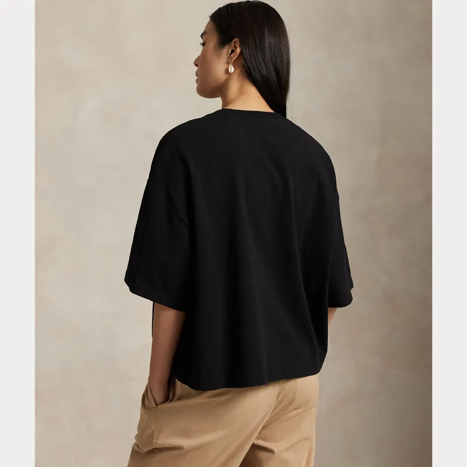 naisten t-paita Polo Bear Knit-t-shirt,>Polo Ralph Lauren New