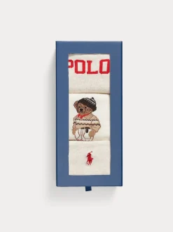 naisten sukat POLO BEAR SOCK-3 PACK,>Polo Ralph Lauren Best