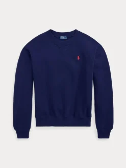 naisten collegepaita Fleece Crewneck,>Polo Ralph Lauren New