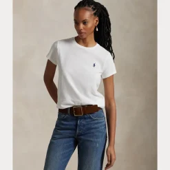 naisten t-paita, NEW RLTPP-SHORT SLEEVE-T-SHIRT>Polo Ralph Lauren Discount