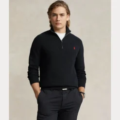puolivetoketjullinen neule, POLO HALF ZIP>Polo Ralph Lauren