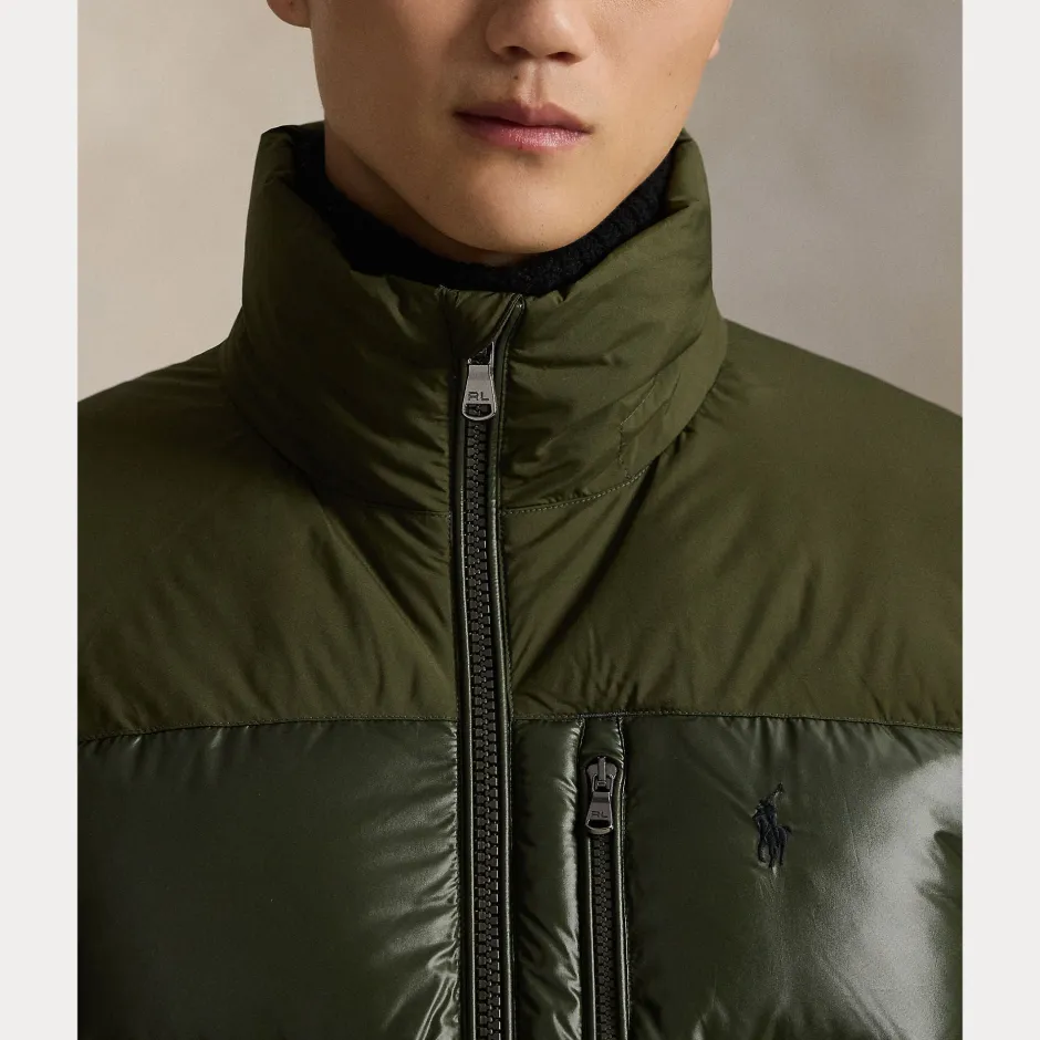 The Gorham Two-Tone Down Jacket,>Polo Ralph Lauren