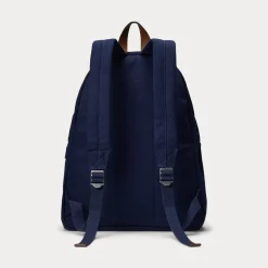 Unisex reppy Polo bear Canvas Backbag,><noscript><img width=