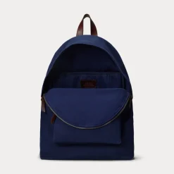 Unisex reppy Polo bear Canvas Backbag,><noscript><img width=