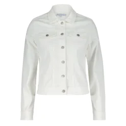 naisten farkkutakki, JACKIE OFFWHITE DENIM>Red Button Best