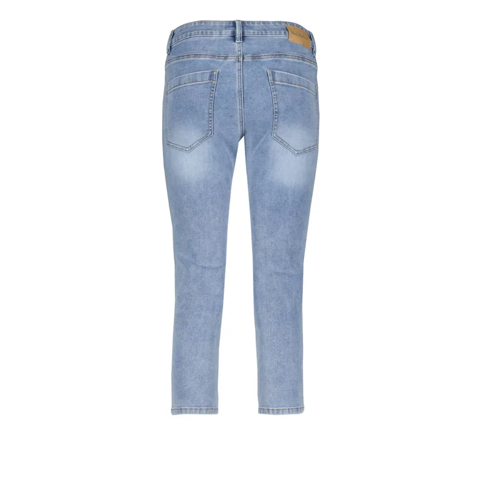 naisten farkut, SUZE LIGHT STONE USED Sininen, Indigo>Red Button Discount