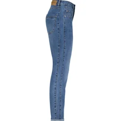 Naisten Farkut, JANICE STONE USED Indigo><noscript><img width=