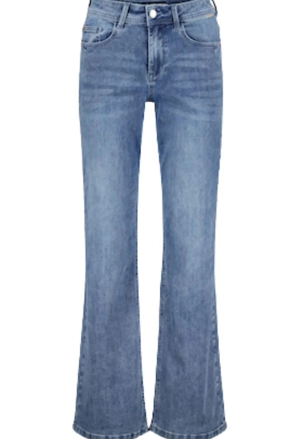 Naisten Farkut, COLETTE WIDE JEANS NOS Indigo>Red Button New