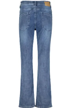 Naisten Farkut, COLETTE WIDE JEANS NOS Indigo>Red Button New
