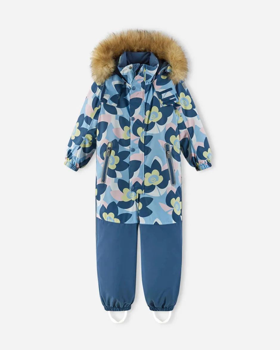 lasten talvihaalari Kipinä, Vaalensininen kuosi>Reima