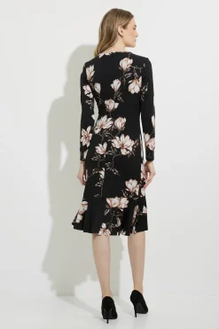 Naisten Juhlamekko JR KUKKAMEKKO LS Beige Kuosi>Ribkoff Hot