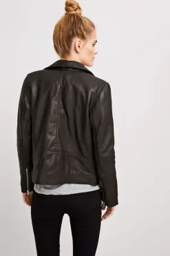 Samsøe & Samsøe Naisten Nahkatakki, Tautou 2771><noscript><img width=