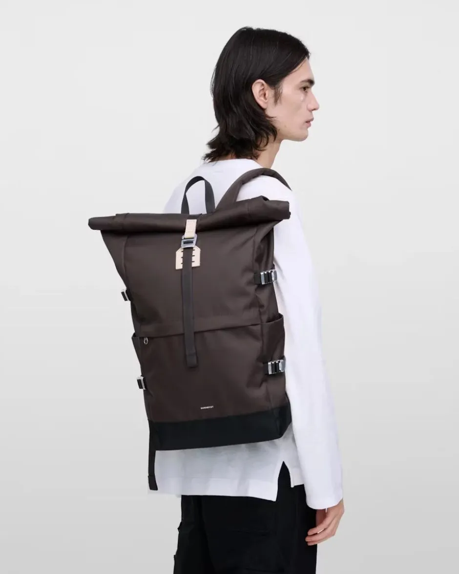 unisex reppu ICON ROLLTOP BACKPACK L,>Sandqvist Outlet