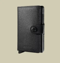 Korttikotelo, MINIWALLET CRISPLE BLACK  MC BLACK>Secrid Best