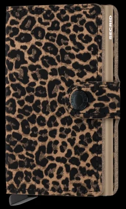 Korttikotelo, MINIWALLET LEO Ruskea Kuosi>Secrid Hot