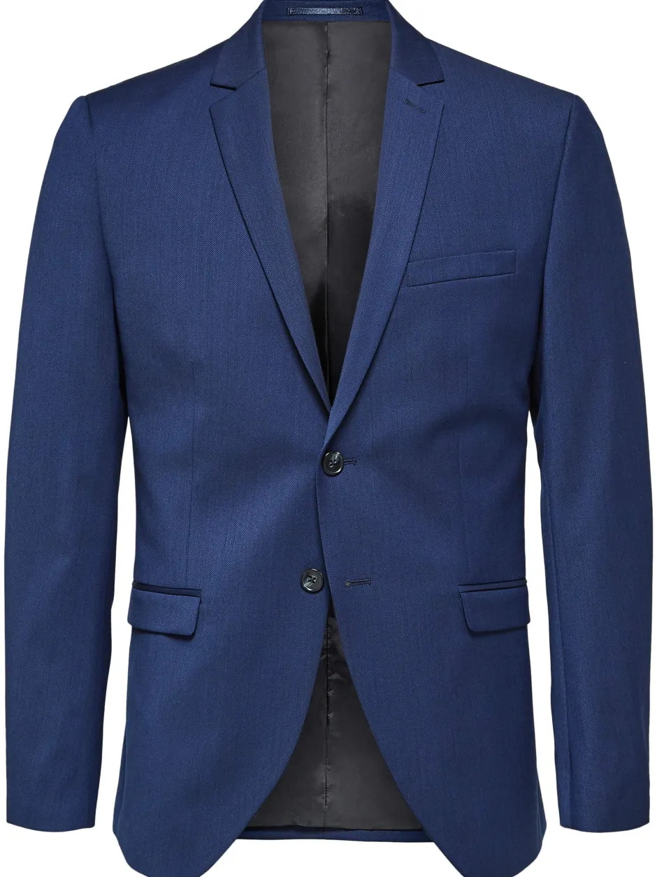 bleiseri, BILL BLUE SUIT JACKET Indigo>Selected Clearance