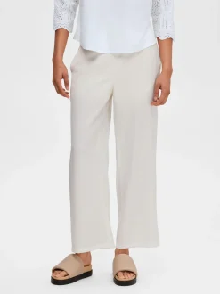 housut, SLFDESIREE MW PANT>Selected Femme New