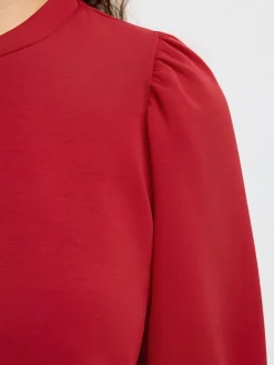 naisten collegepaita SLFTENNY 3/4 SWEAT TOP NOOS,><noscript><img width=