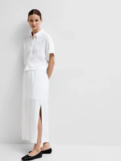 naisten hame, SLFVIVA HW ANKLE SKIRT>Selected Femme Outlet