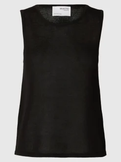 naisten hihaton toppi, SLFMOON SUS SL KNIT TOP><noscript><img width=