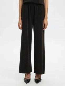 naisten housut SLFANJA HW RELAXED PANTS,>Selected Femme Online