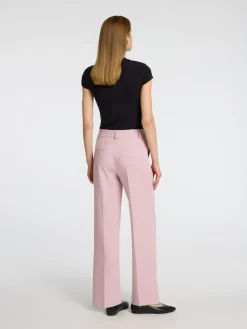 naisten housut, SLFRITA MW WIDE PANT MEL><noscript><img width=