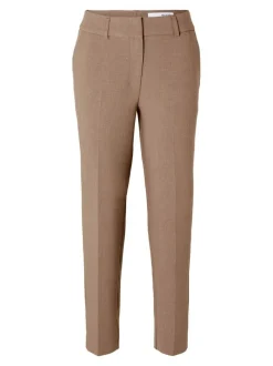 Naisten Housut, AD-SLFRITA-RIA MW CROP PANT>Selected Femme Hot