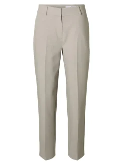 Naisten Housut, SLFRITA-RIA MW CROP PANT MEL NOOS><noscript><img width=