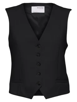 Naisten Liivi, SLFRITA VEST BLACK><noscript><img width=