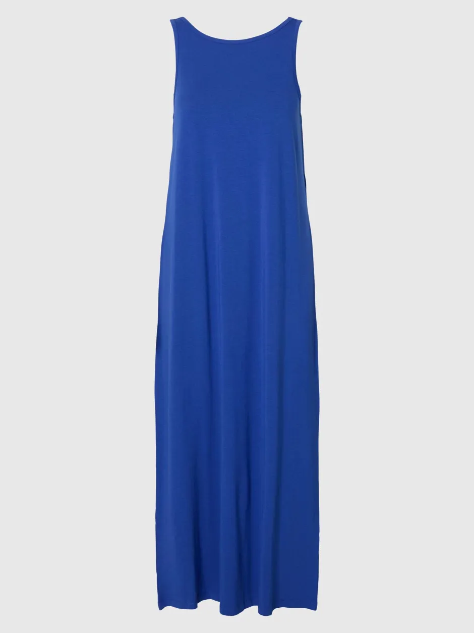 naisten mekko, SLFANOLA SL LOW BACK ANKLE DRESS>Selected Femme Online