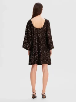 Naisten Mekko, AD-SLFMALLIE SS SHORT SEQUINS DRESS SUS>Selected Femme Outlet