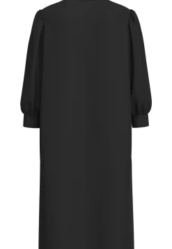 naisten mekko SLFTENNY 3/4 SHORT SWEAT DRESS NOOS, musta><noscript><img width=