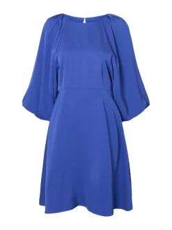 naisten mekko, SLFLAURINA 3/4 SHORT OPEN BACK DRESS><noscript><img width=